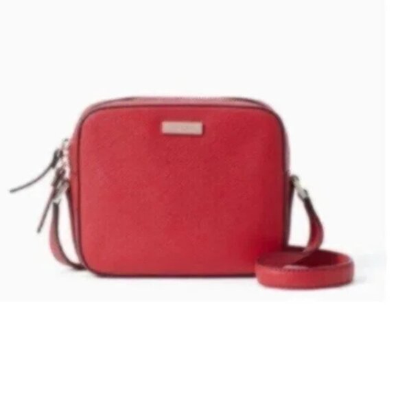 NWT Kate Spade Red Classic Business Casual Everyday Crossbody Bag - Picture 1 of 9